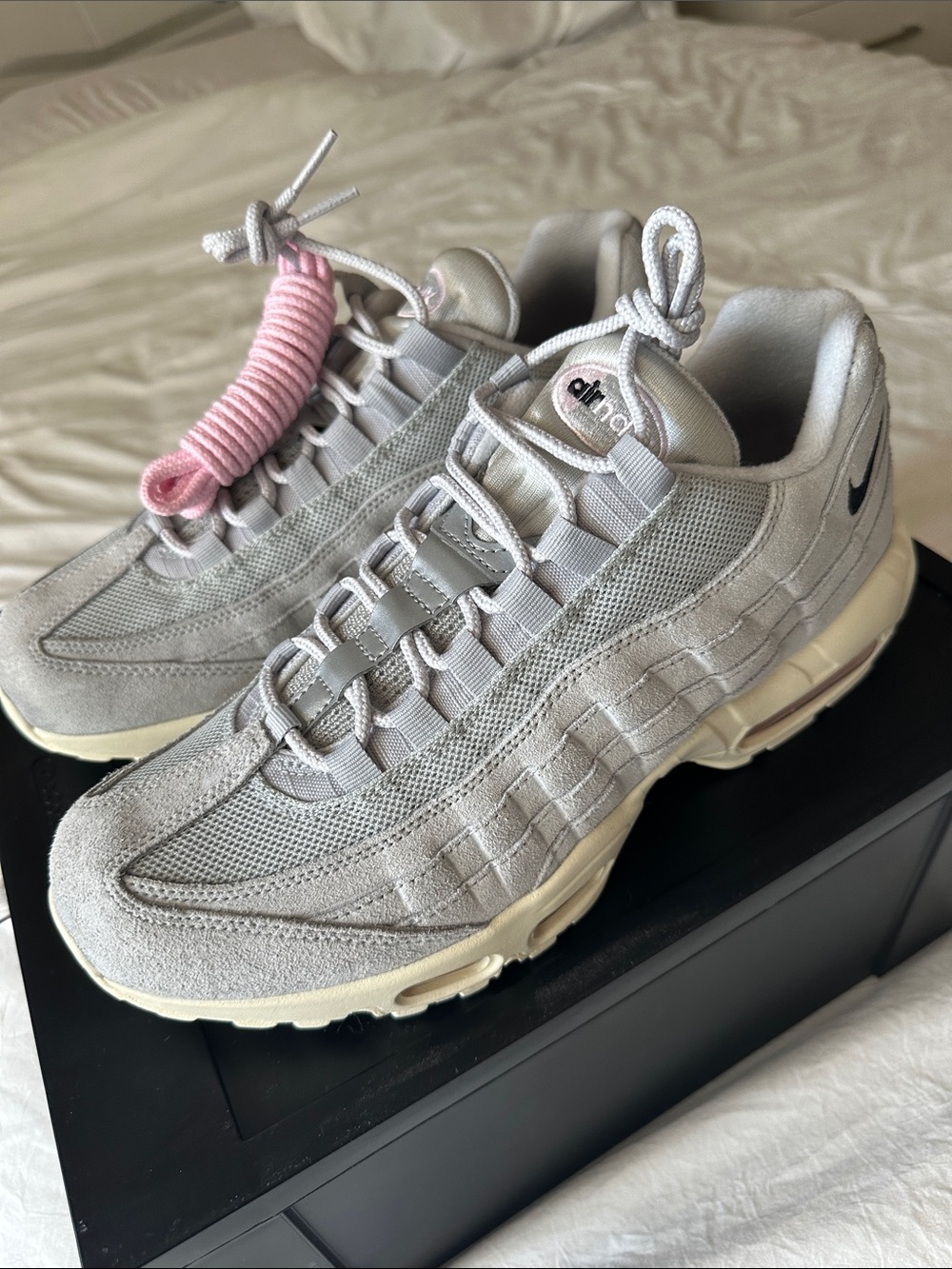 Nike Air Max 95 Gray Fog Pink Foam